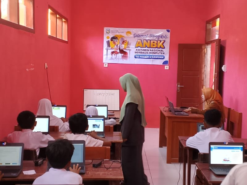 PELAKSANAAN ANBK 2025 SDN 2 DAWUAN
