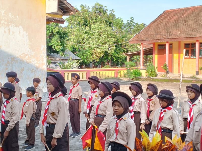 KEGIATAN EKSTRA KURIKULER PRAMUKA SDN 2 DAWUAN